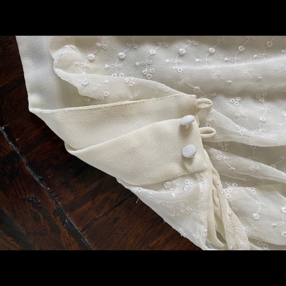 Free People White Blouse - Picture 6 of 8